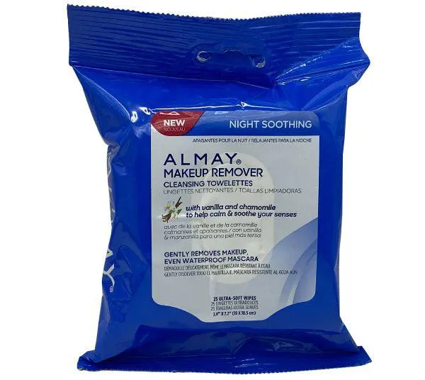 Almay Wipes Makeup remover wipes ( 48 Pcs Box )