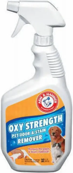 Arm & Hammer 11040 32 oz Oxy Strength Pet Odor & Stain Eliminator - Quantity of 8