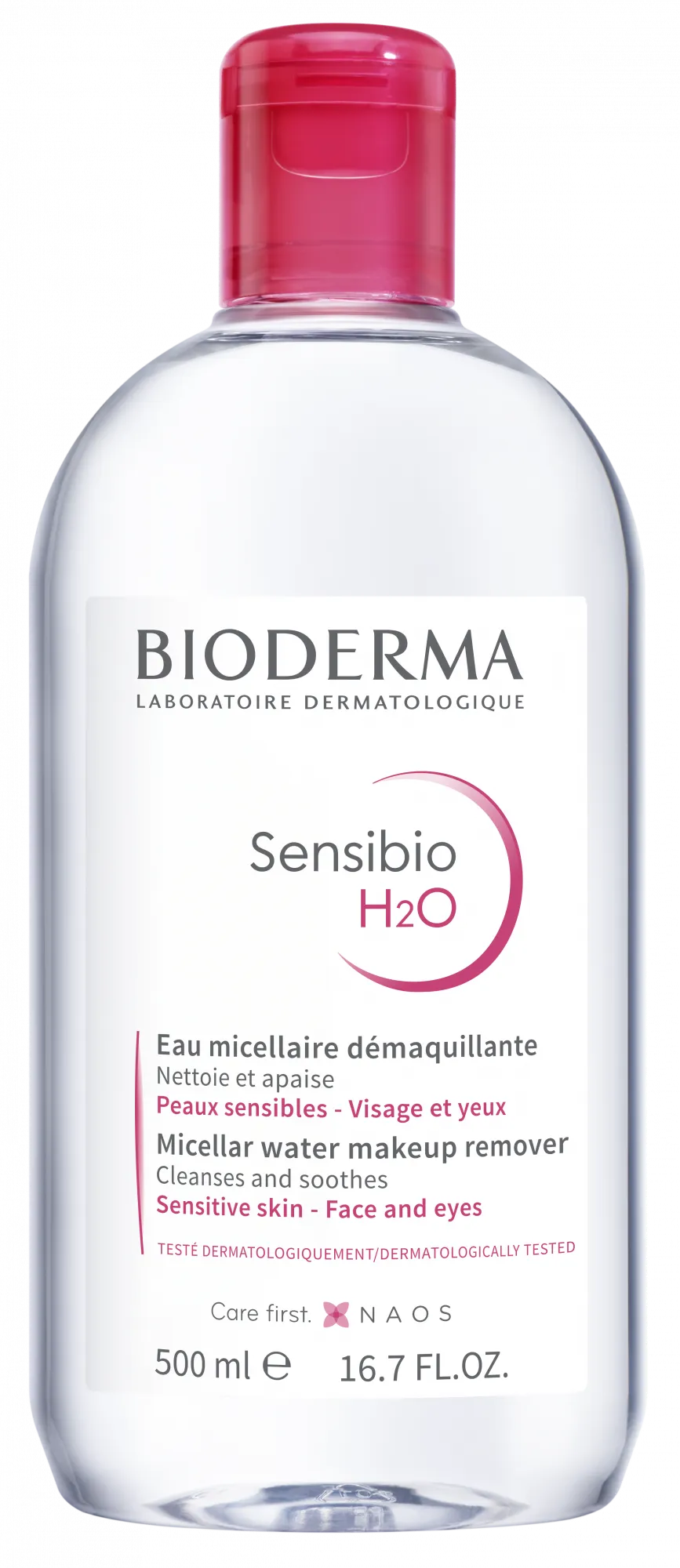 Bioderma Sensibio H2O | Micellar Cleansing Water & Makeup Remover for Sensitive Skin