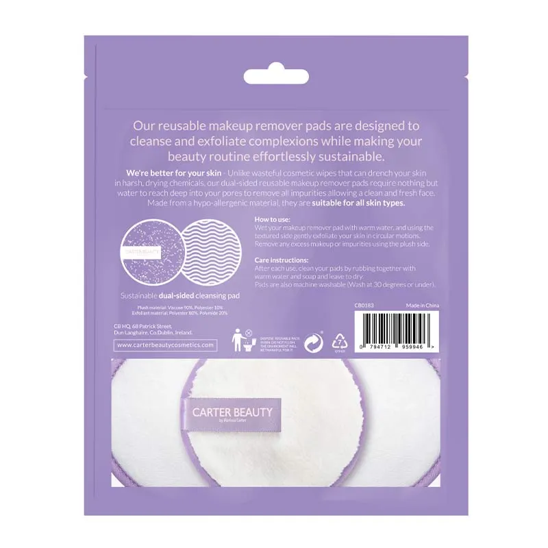 Carter Beauty By Marissa Carter Makeup Remover Pads Discontinued