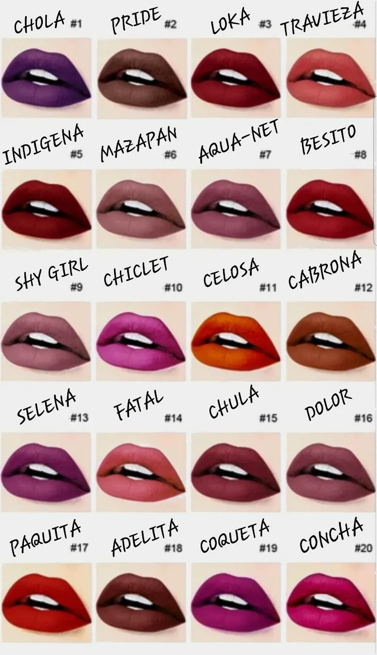 Chola Ink Matte Lipstick #6 - MAZAPAN