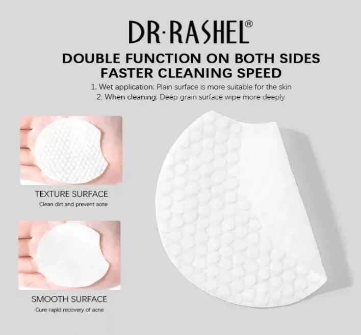 DR.RASHEL Salicylic Acid Acne Cleansing Pads Facial Mask Treatment Cotton 50 Pads DRL- 1669