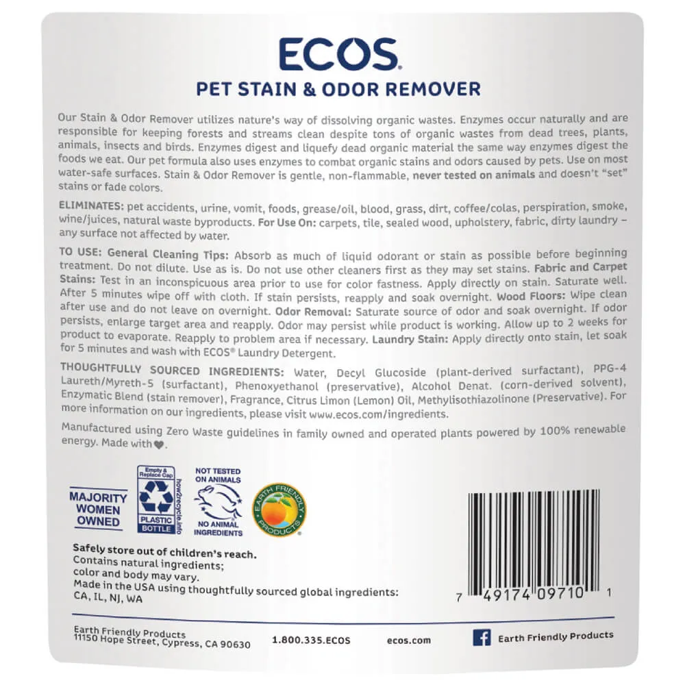 ECOS Pet Stain & Odor Remover