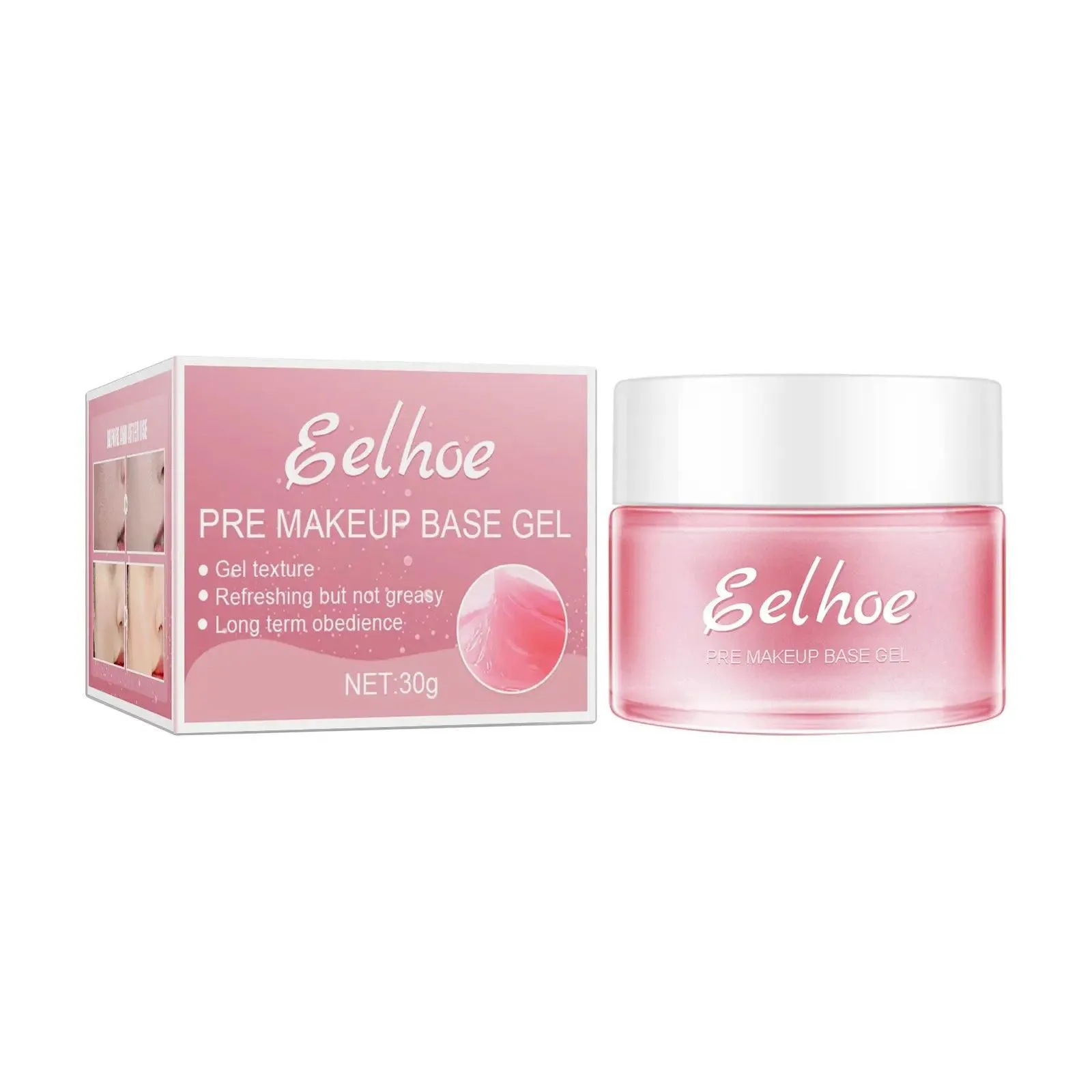 EELHOE Makeup Base Gel Makeup Moisturizer Firming Skin Isolating Base Concealer