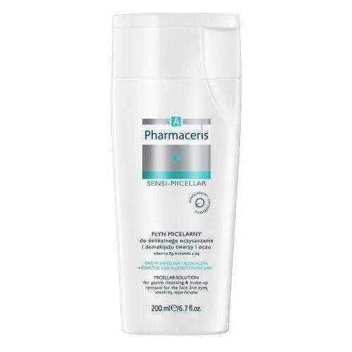 ERIS Pharmaceris A Sensi-Micellar 200ml, eye makeup remover, makeup remover