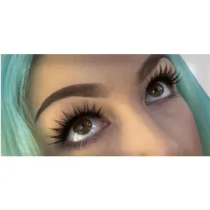 Eyelashes-Zigzag Black