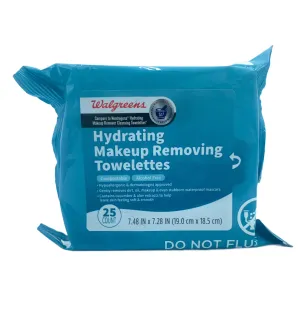 Face/Makeup Remover Wipes. Assorted Brands. About 25 count per package.