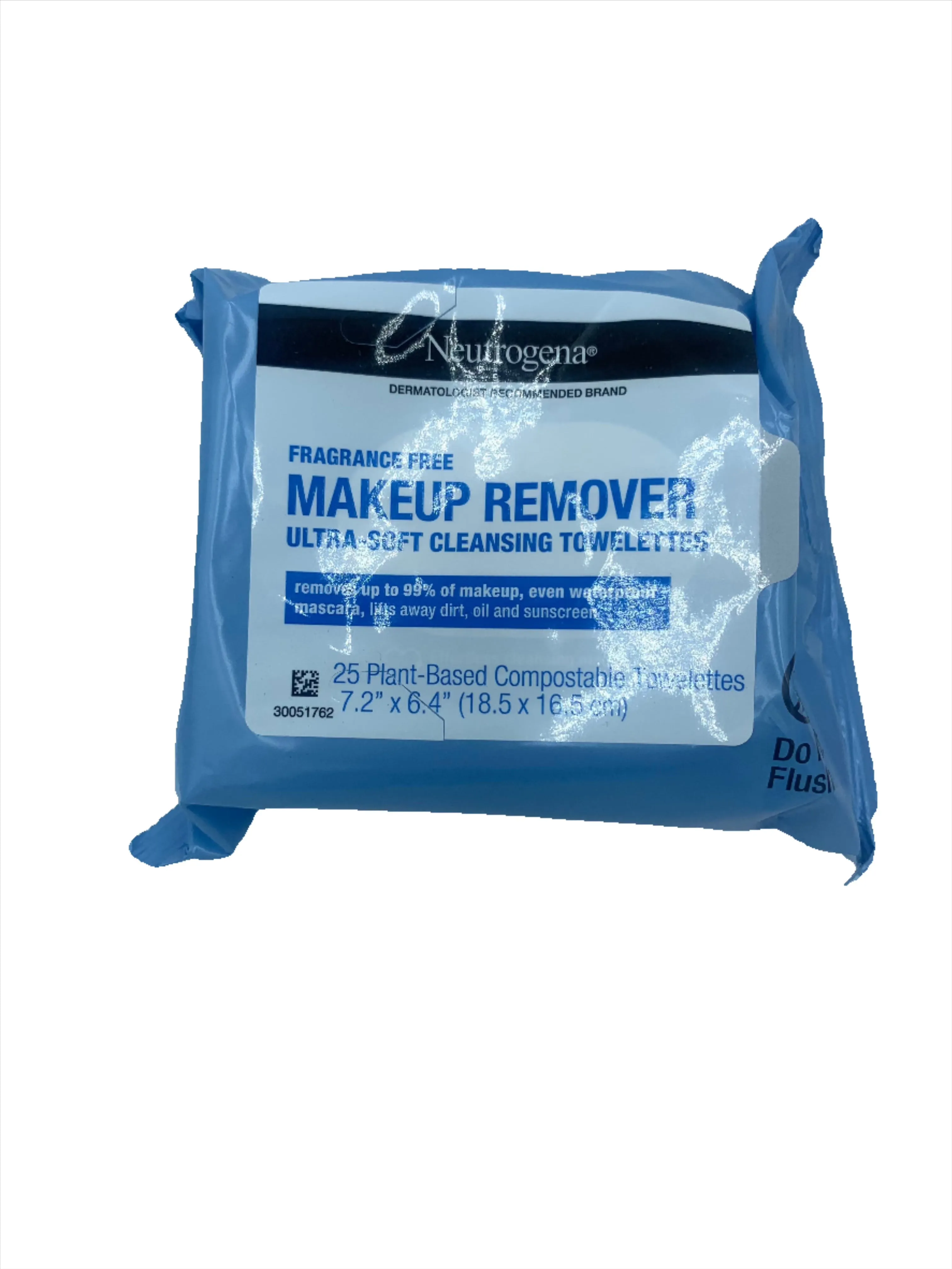 Face/Makeup Remover Wipes. Assorted Brands. About 25 count per package.