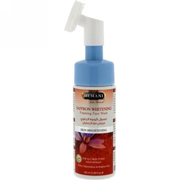 HEMANI SAFFRON WHITENING FOAMING F/W 150ML