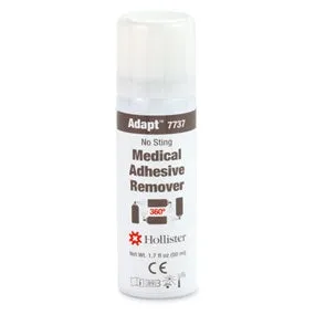 Hollister 7737 Adapt Medical Adhesive Remover Spray 1.7oz (50ml) 360 Degree Spray Can