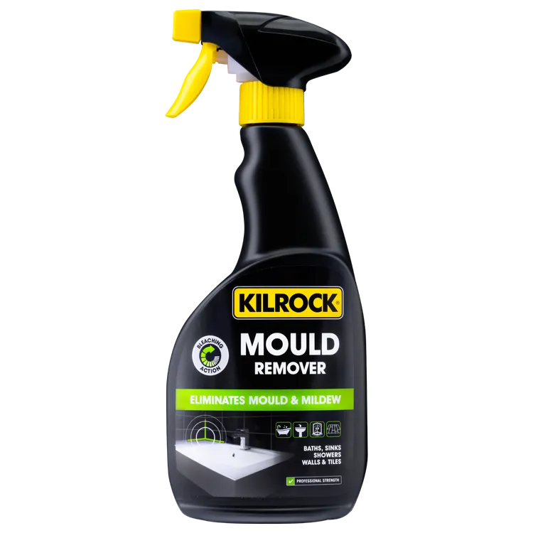 Kilrock Mould & Mildew Remover Spray | Perfect for Mold, Mildew on Walls, or Fungi in Damp Corners | Removes Fungi, Mould, Spores on Tiles, Floor, Wall Pk1