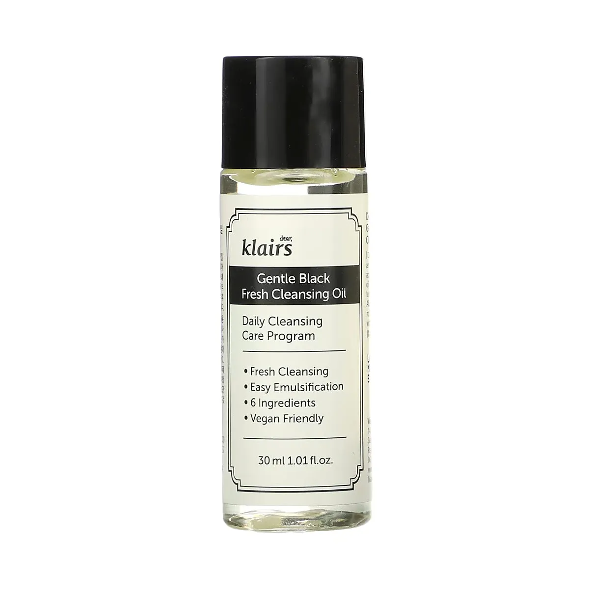 Klairs Gentle Black Fresh Cleansing Oil