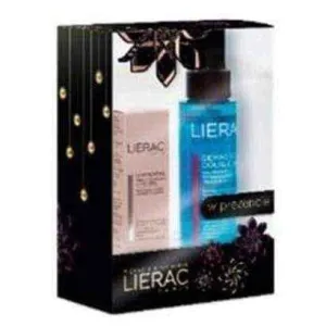 Lierac Kit Diopticreme cream correcting wrinkles around the eyes 10ml   Liquid Eye Makeup Remover 100ml double action as a gift