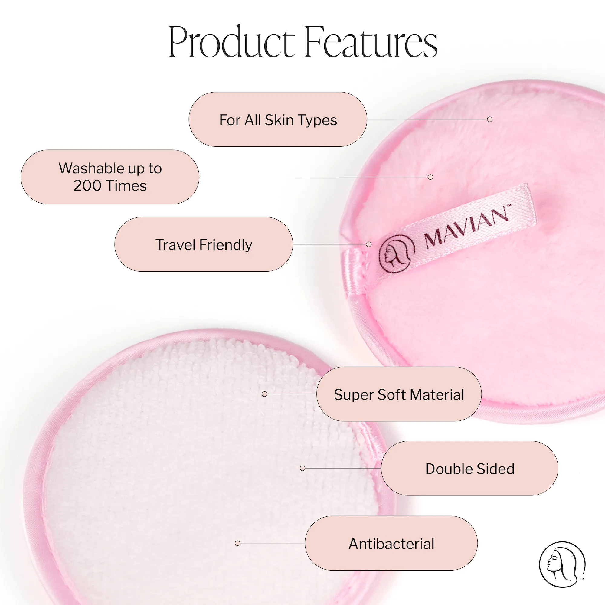 MAVIAN™ Makeup Remover Pads