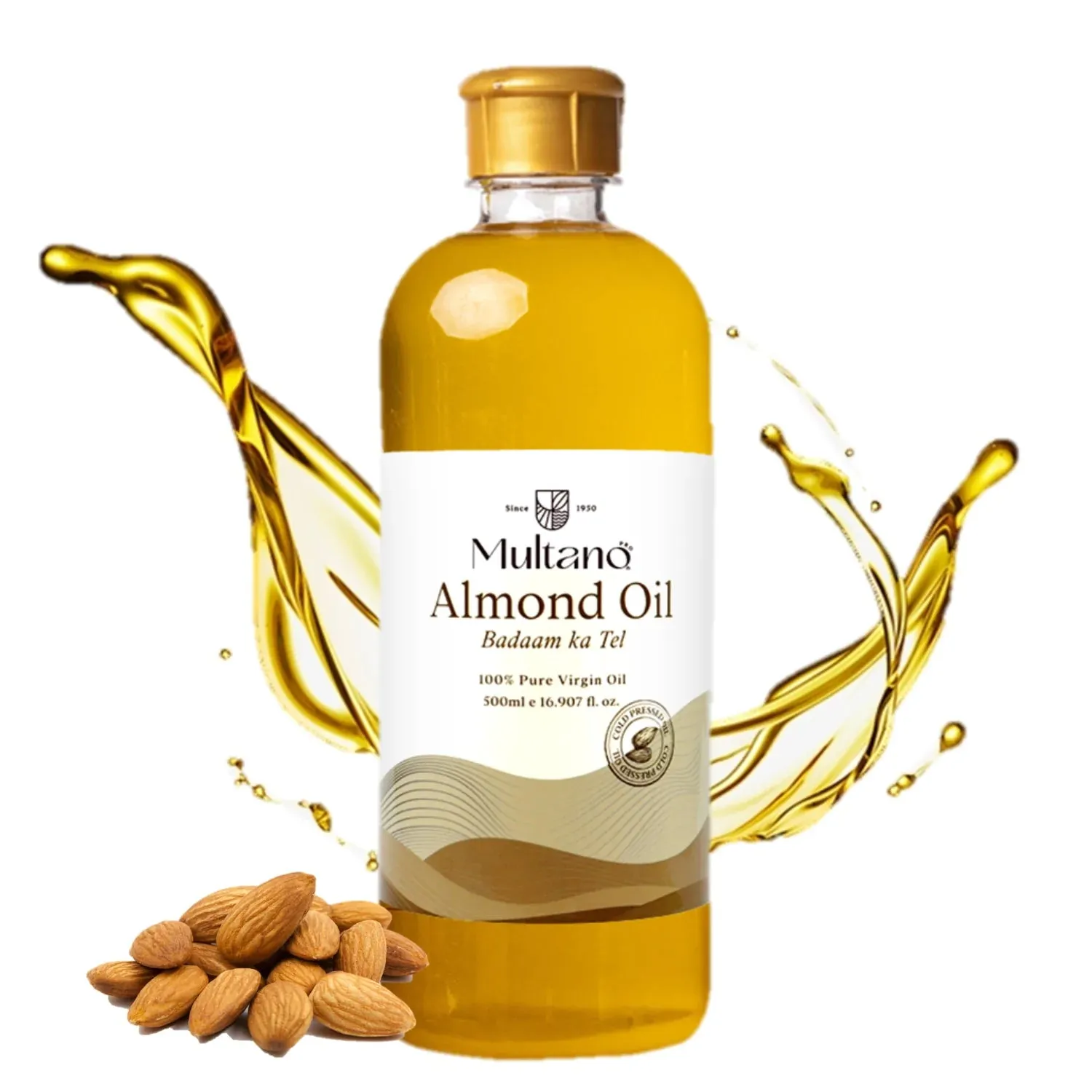 Multano Cold Pressed Almond Oil || Badam Oil