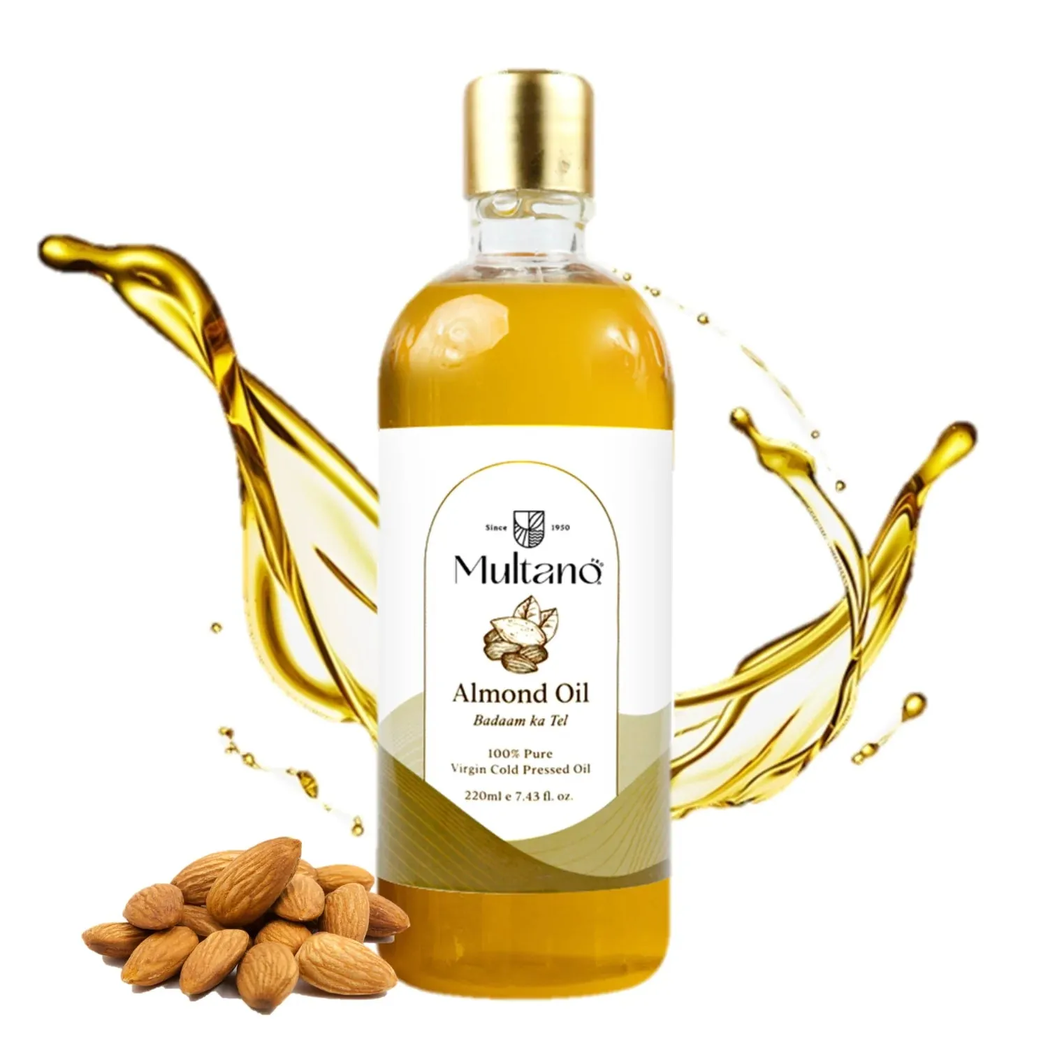 Multano Cold Pressed Almond Oil || Badam Oil