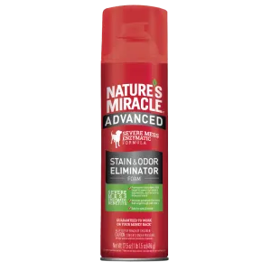 Nature's Miracle Advanced Dog Stain and Odor Foam Aerosol 17.5oz