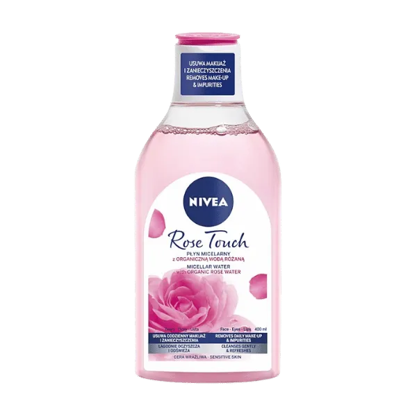 Nivea Micellar Water Makeup Remover Rose Touch 400ml