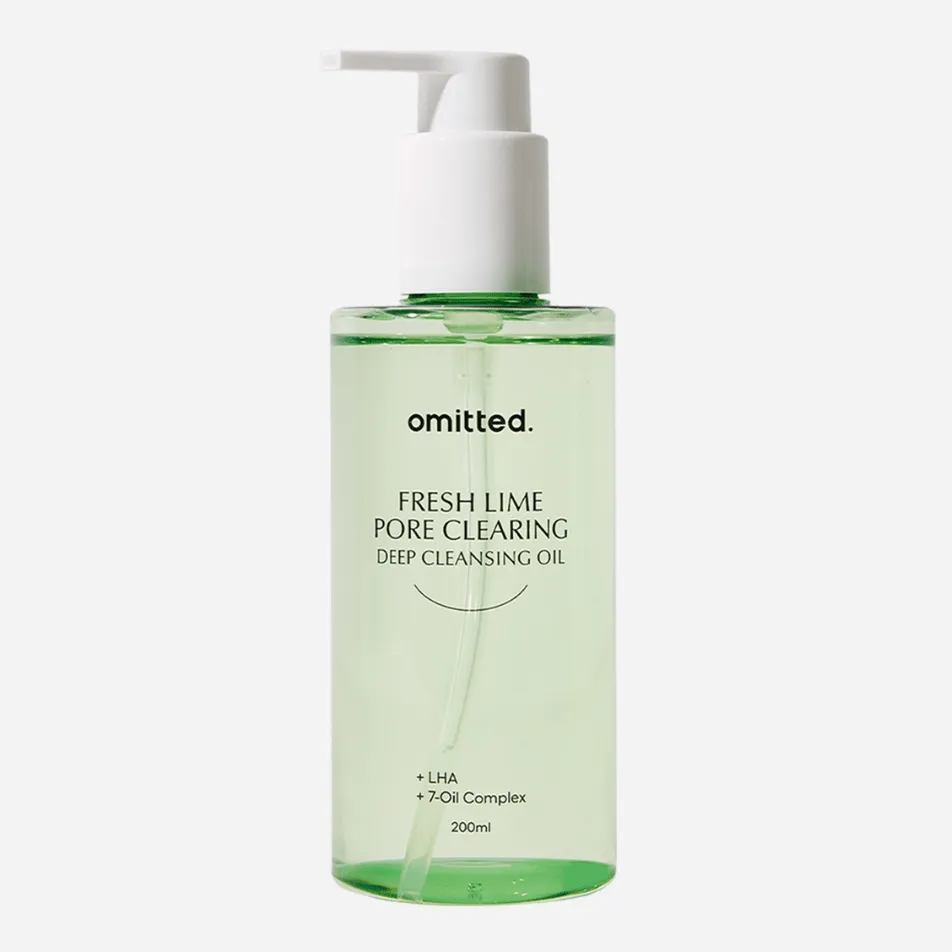 Omitted Fresh Lime Pore Clearing Deep Cleansing Oil 200ml