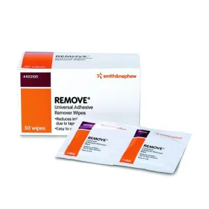 Remove Adhesive Remover Wipes Box of 50