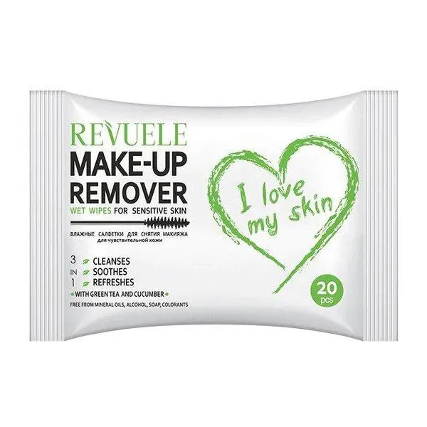 Revuele - Make up Remover For Sensitive Skin Wet Wipes