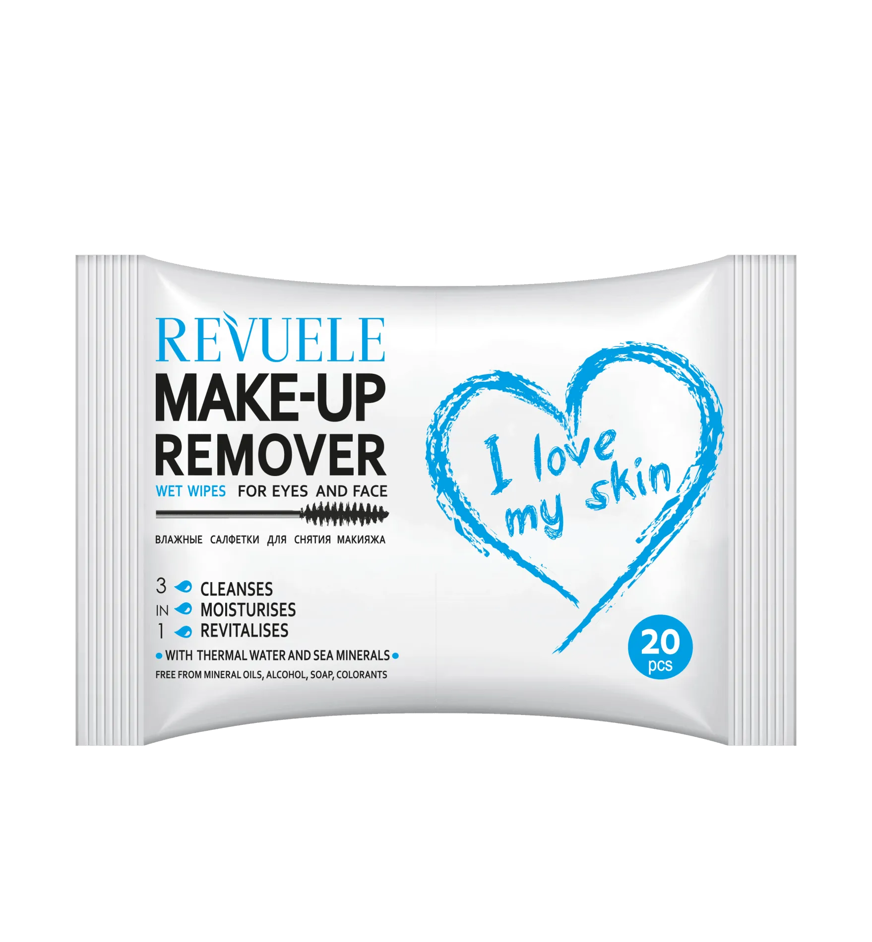 Revuele Wet Wipes Makeup Remover