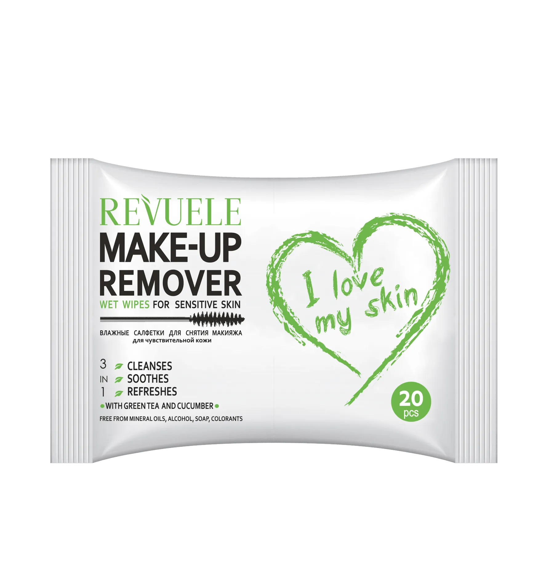 Revuele Wet Wipes Makeup Remover