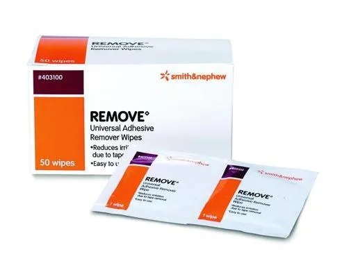 Smith & Nephew Remove™ Adhesive Remover Wipes