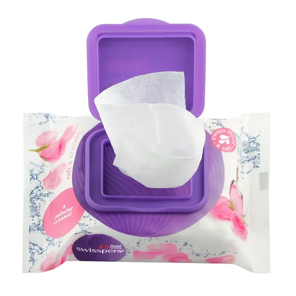 Swisspers - Facial Wipes Micellar & Rosewater