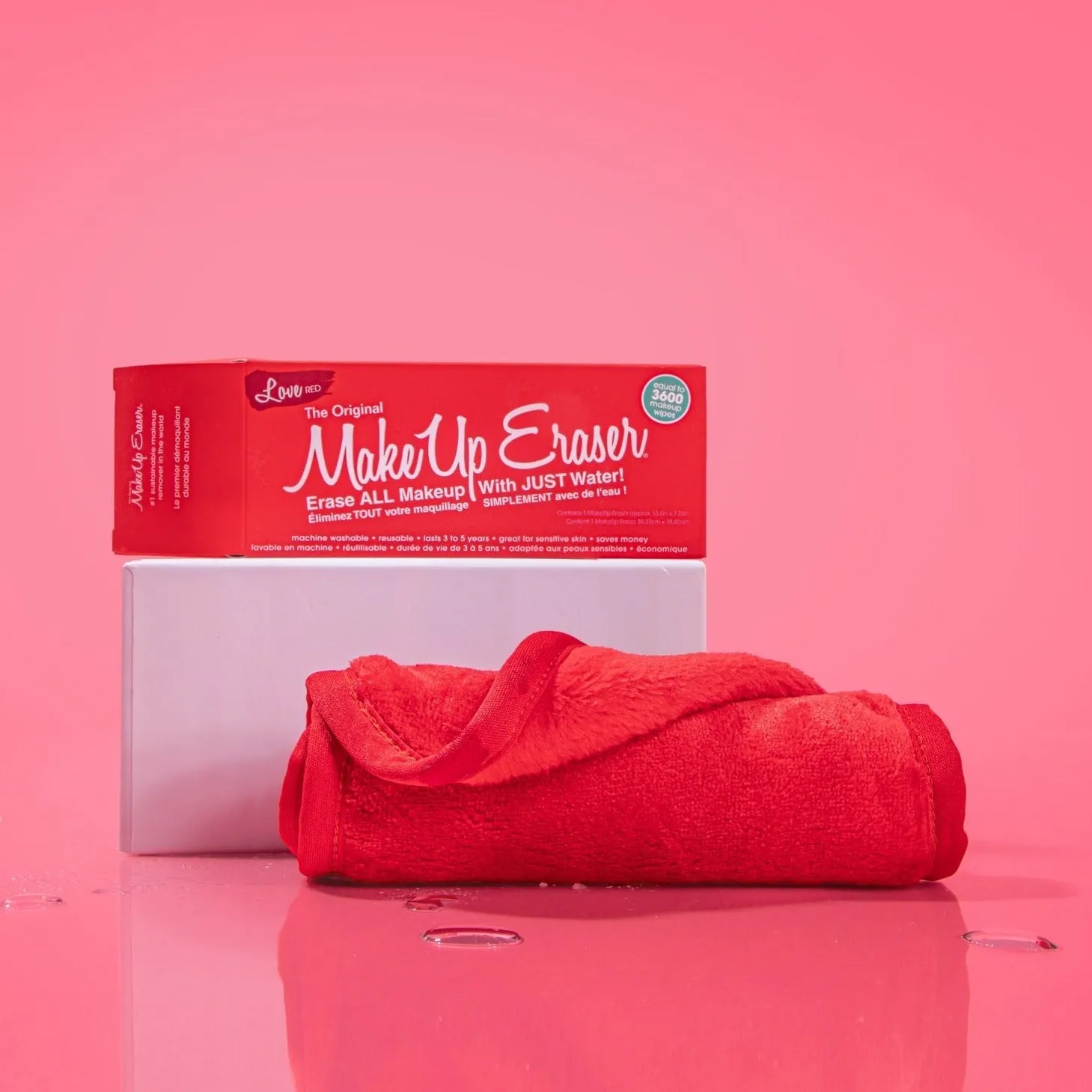 THE ORIGINAL MAKEUP ERASER (Love Red)