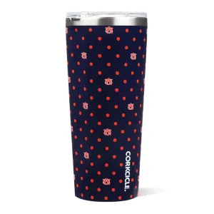 Tumbler Auburn 24oz Polka Dot