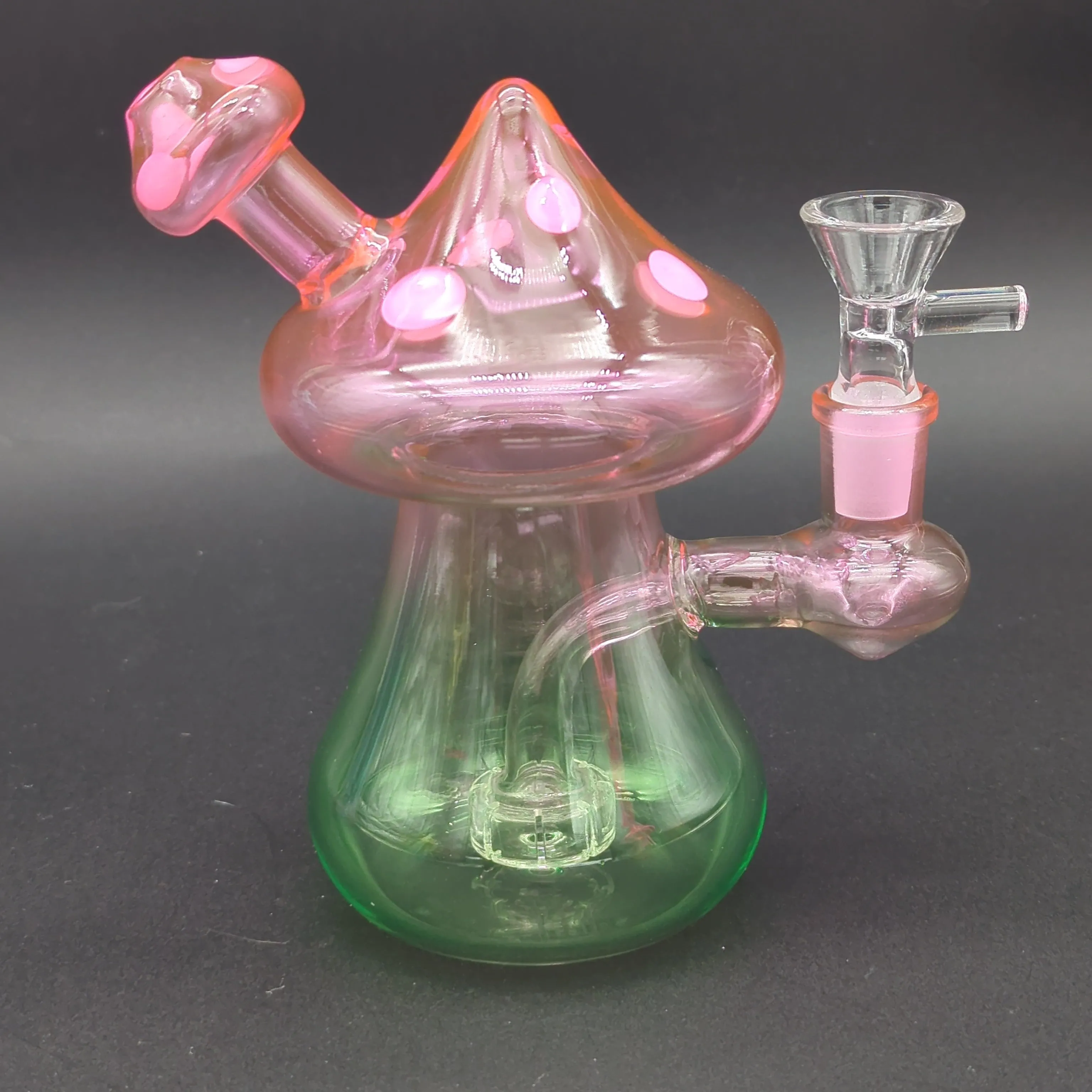 Two Tone Mushroom Bongs w/ Showerhead Perc