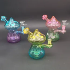 Two Tone Mushroom Bongs w/ Showerhead Perc