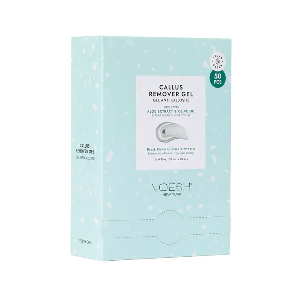 Voesh Callus Remover Gel Sachet 10ml - Box of 50